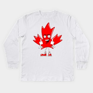 Maple Leaf Kids Long Sleeve T-Shirt
